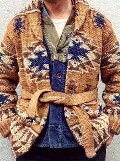 Cheerful Folklore Festive Cardigan