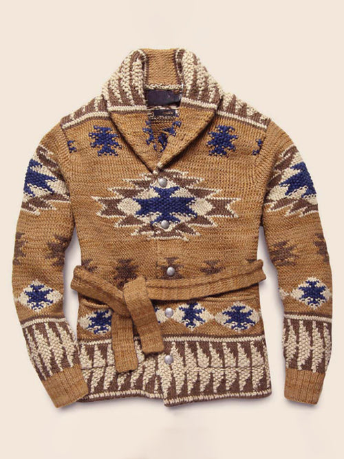 Cheerful Folklore Festive Cardigan