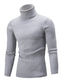 The Noble Turtleneck: Timeless elegance in knit.