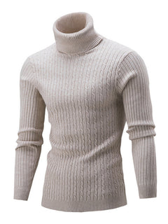 The Noble Turtleneck: Timeless elegance in knit.