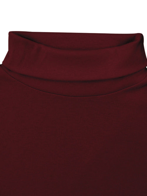 Luxuriant Men's Solid Turtleneck: Elegance in Warmth