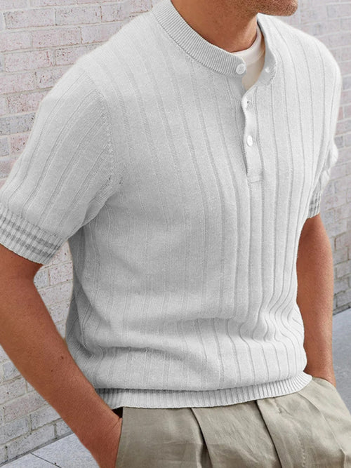 Elegant Men's Slim Sweater: Hemingway's Timeless Style