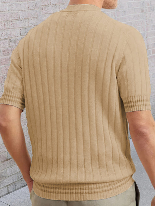 Elegant Men's Slim Sweater: Hemingway's Timeless Style