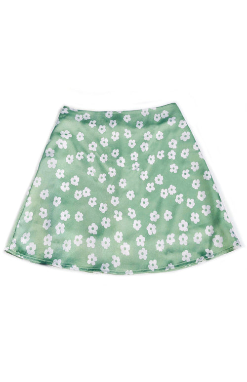 Flirty Floral High Waist Skirt: Sexy Sophistication