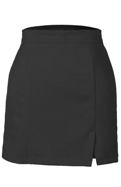 Chic Suede A-Line Half Skirt: Your Style Elevator!