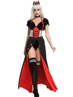 Regal Queen of Hearts Ball Gown Costume