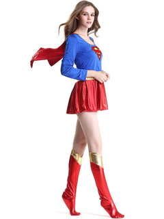 Sexy Superhero Vibes: Supergirl Costume Set 🦸‍♀️