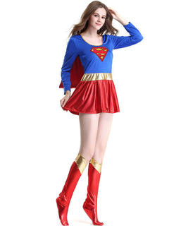 Sexy Superhero Vibes: Supergirl Costume Set 🦸‍♀️