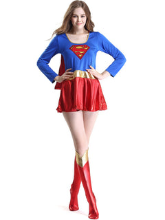 Sexy Superhero Vibes: Supergirl Costume Set 🦸‍♀️