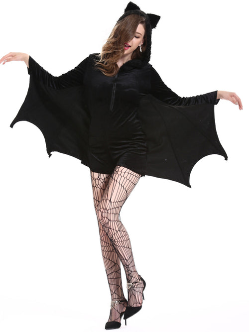 Gothic Bat Plus Size Costume: Festive Fun!