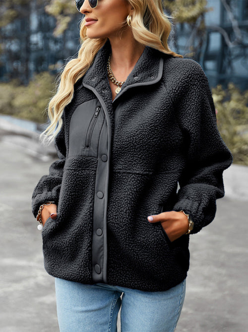 Chic & Snug Autumn-Winter Zipper Jacket