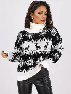 Jolly Wonderland Turtleneck Sweater