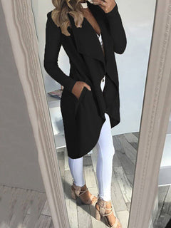 Chic and Sassy Slim Fit Lapel Jacket for Women