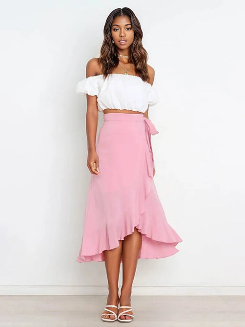 Irresistibly Chic Tie Skirt: Summer Style Upgrade!