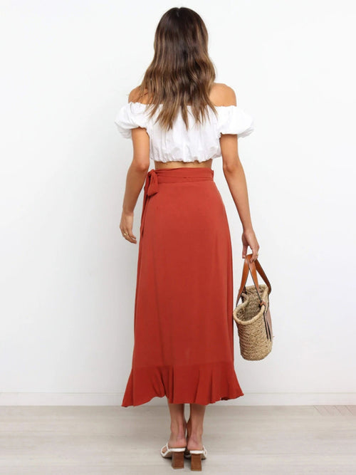 Irresistibly Chic Tie Skirt: Summer Style Upgrade!