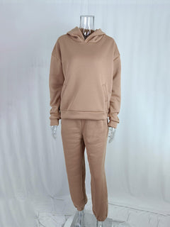 Chic Comfort Hooded Trousers Set - Snuggle Ready!