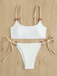 Summer Chic Women's Sexy Hoop Bikini Set