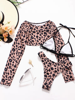 Enchanted Jungle Romance Leopard Swimsuit 🐆💫🌸