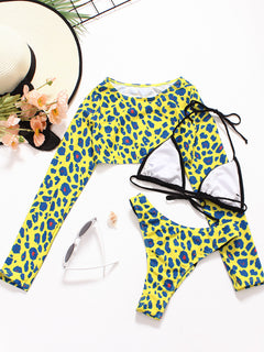 Enchanted Jungle Romance Leopard Swimsuit 🐆💫🌸