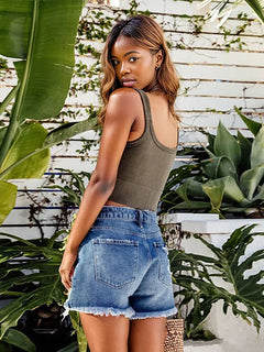 Summer Bliss Denim Shorts: Your Chic Staple!