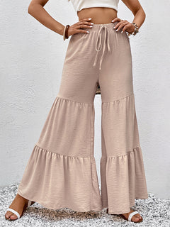 Flare to Summer Chic in High-Waist Pants