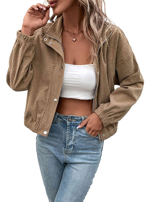 Chic & Snug Ladies Corduroy Long Sleeve Jacket