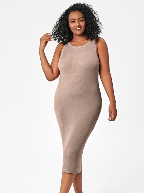 Ethereal Love Affair Knit Dress: Romantic Whispers