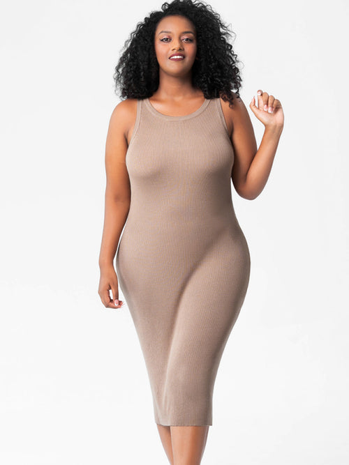 Ethereal Love Affair Knit Dress: Romantic Whispers