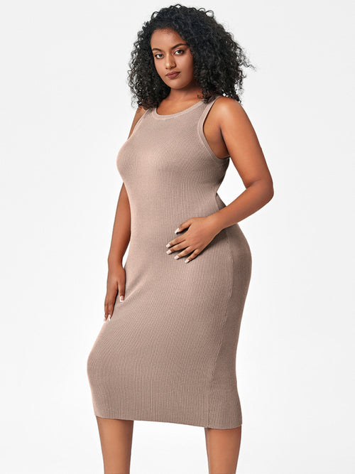 Ethereal Love Affair Knit Dress: Romantic Whispers