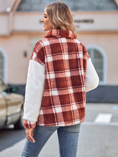 Plush Lattice Dream Coat for Women