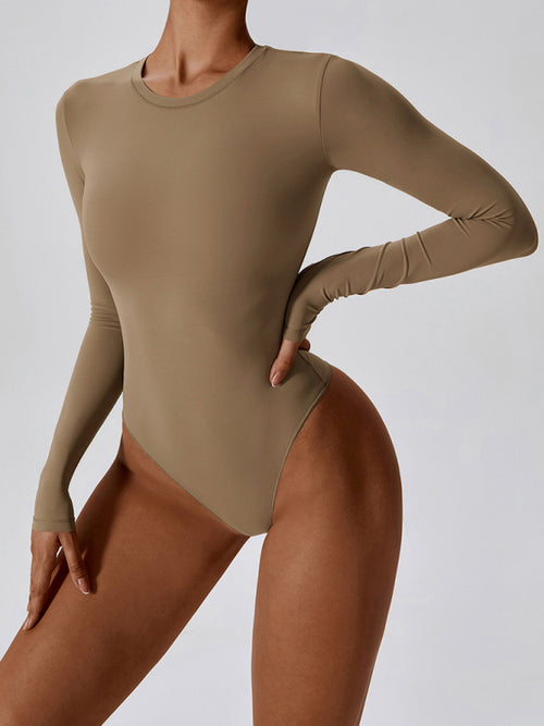 Luxe Backless Long Sleeve Bodysuit