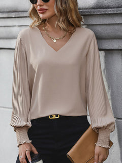 Chic V-Neck Top: Effortless Style Essential