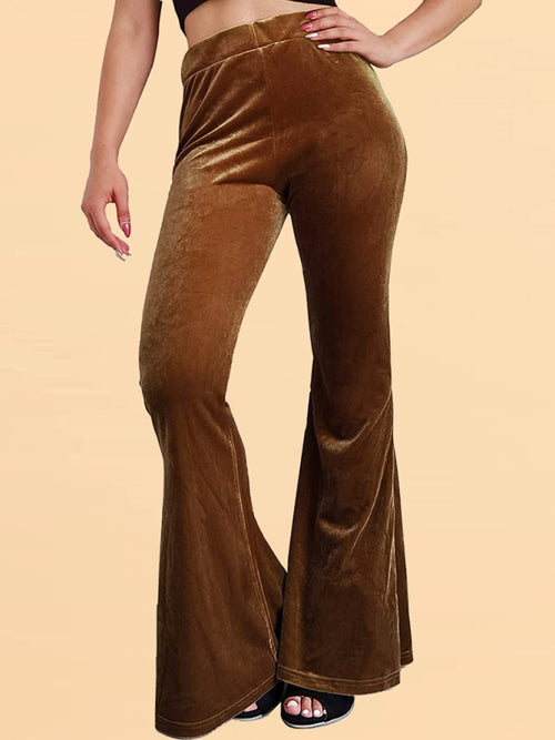 Velvet Flared Pants: Your Style Essential!