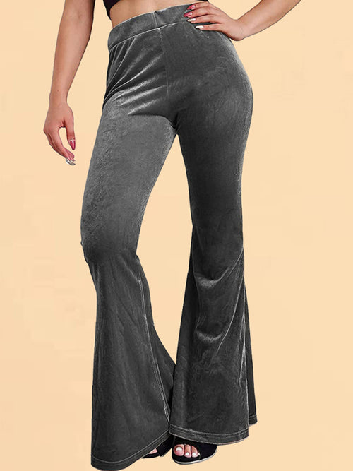 Velvet Flared Pants: Your Style Essential!