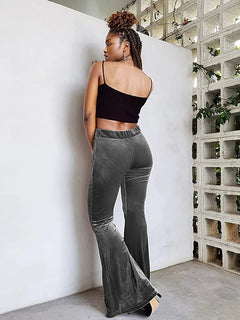 Velvet Flared Pants: Your Style Essential!