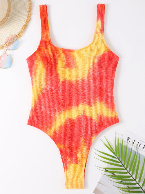 Enchanted Romance Pleated Swimsuit: Goddess of Sun.