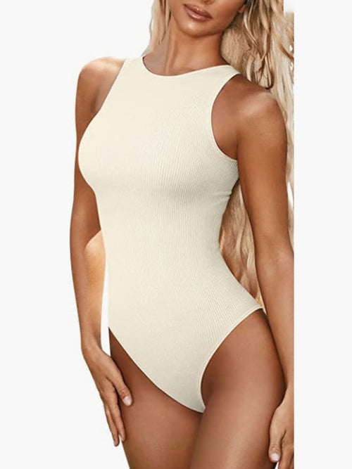 Sophisticated Elegance Sleeveless Bodysuit