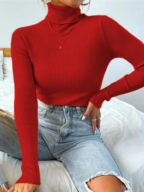 Magical Festive Turtleneck Top for Women