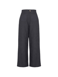 Stay Cosy & Chic: Women's Corduroy Patch Pants