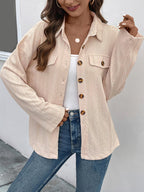 Whimsy Chic Lapel Cardigan Jacket for Women