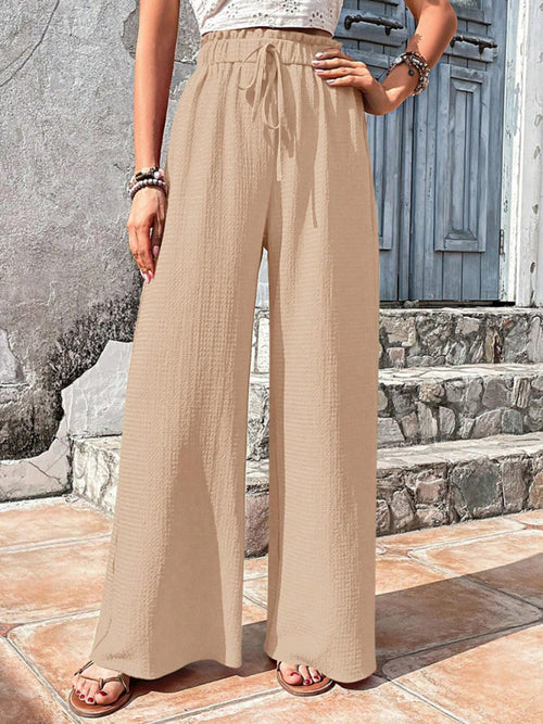 Stylish & Comfy Plaid Wide Leg Pants