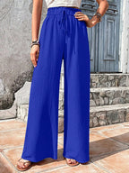 Stylish & Comfy Plaid Wide Leg Pants