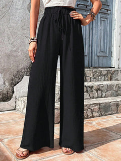 Stylish & Comfy Plaid Wide Leg Pants