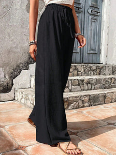 Stylish & Comfy Plaid Wide Leg Pants