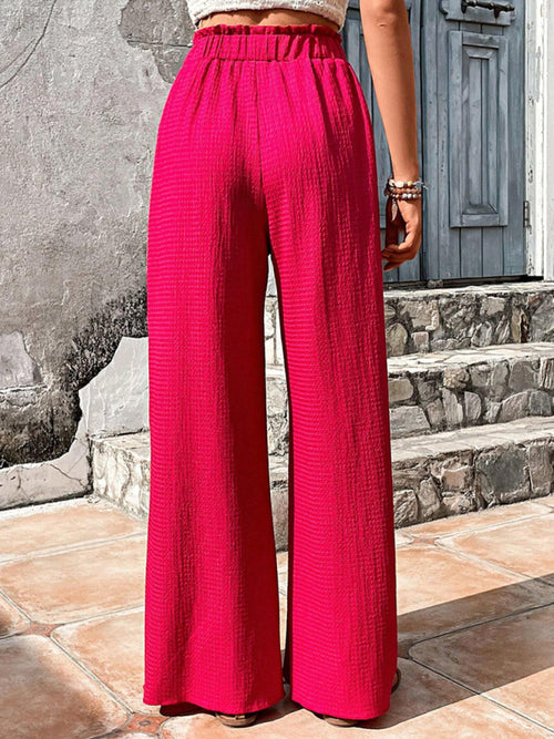 Stylish & Comfy Plaid Wide Leg Pants