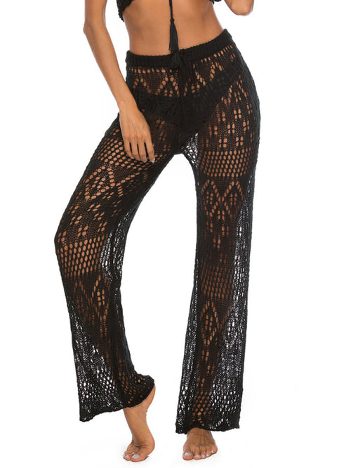 Ethereal Goddess Knitted Beach Pants