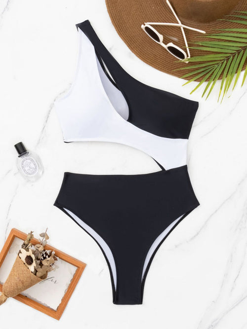 Eternal Love Black & White Beauty Swimsuit