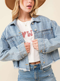 Love Sequin Denim Jacket: Sparkle Everywhere! 🌟