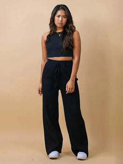 Whimsical Vibrance Drawstring Trousers