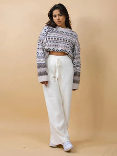 Whimsical Vibrance Drawstring Trousers